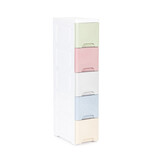 Ladeblok Pastelkleuren (83x32x18cm) - 5 Lades | 35% Korting!