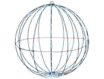 vidaXL Kerstbal met 192 LED (Koudwit, 60cm) - 35% Korting