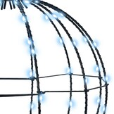 vidaXL Kerstbal met 192 LED (Koudwit, 60cm) - 35% Korting