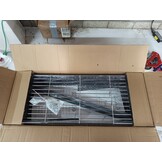 vidaXL Houtskoolbarbecue Staand Vierkant 75x28 cm - 55% Korting