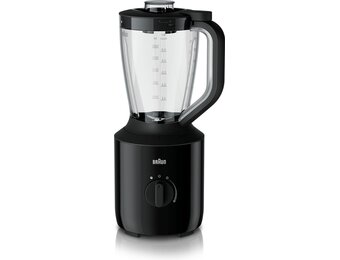 Braun PowerBlend 3 JB3100BK Blender - Zwart | 35% Korting