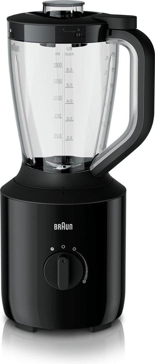Braun PowerBlend 3 JB3100BK Blender - Zwart | 35% Korting