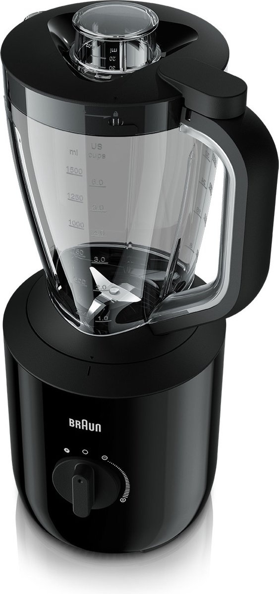 Braun PowerBlend 3 JB3100BK Blender - Zwart | 35% Korting