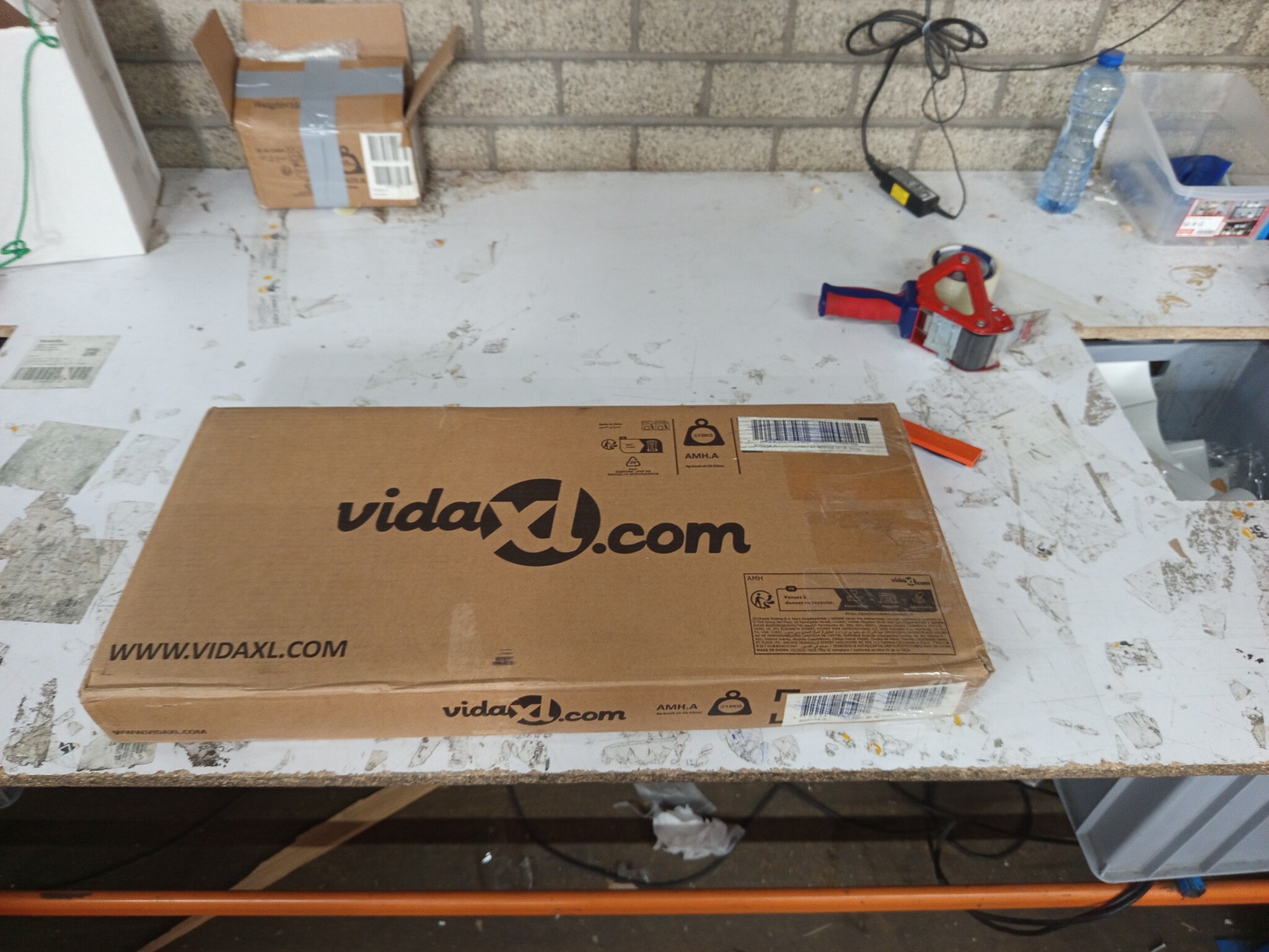 vidaXL Wandschappen 4 st 60x30cm spaanplaat wit - 55% Korting!