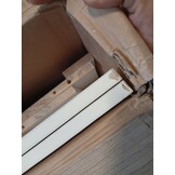 vidaXL Salontafel Grenenhout Wit 100x100x40 cm - 70% Korting