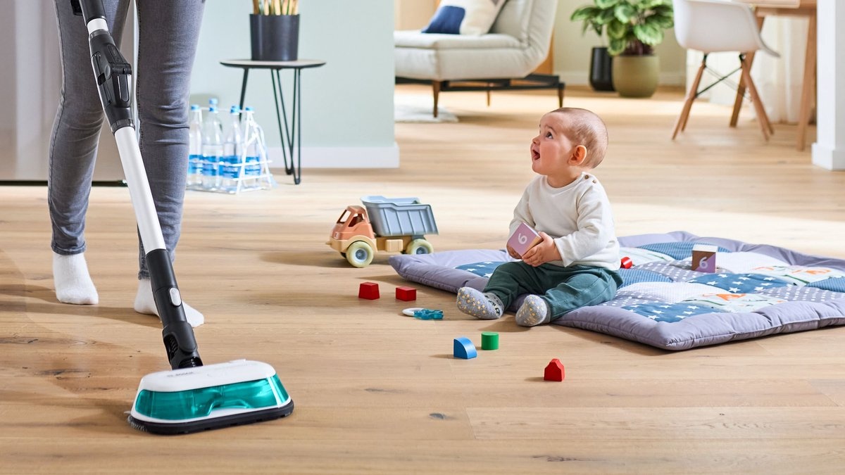 Bosch Dweilpads - Unlimited 7 ProHygienic Aqua | Nu 35% Korting