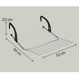 Tomado Seram Hangdroogrek - 7m drooglengte - Matzwart - 32% Korting!