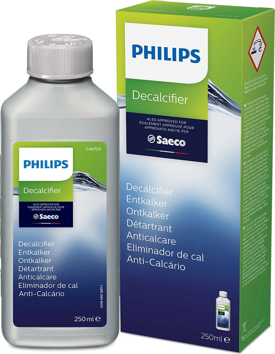 Saeco Philips Koffiemachine Ontkalker 2x250ml - 35% Korting