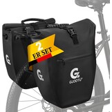 Set van 2 Fietstassen 48L - 37% Korting! Waterdicht & Reflecterend