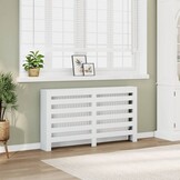 vidaXL Radiatorombouw Wit 149x20x82 cm - 35% Korting