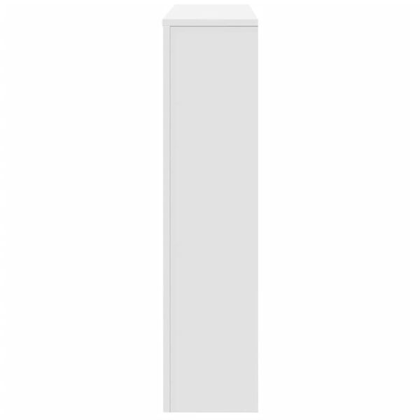 vidaXL Radiatorombouw Wit 149x20x82 cm - 35% Korting
