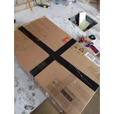 vidaXL Spiegelkast met LED 70x16,5x60cm hoogglans wit - 55% KORTING