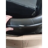 vidaXL Kuipstoel met voetenbankje Kunstleer Zwart - 55% Korting!