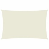 vidaXL Zonnescherm Rechthoekig 2x5m Crème - 47% Korting