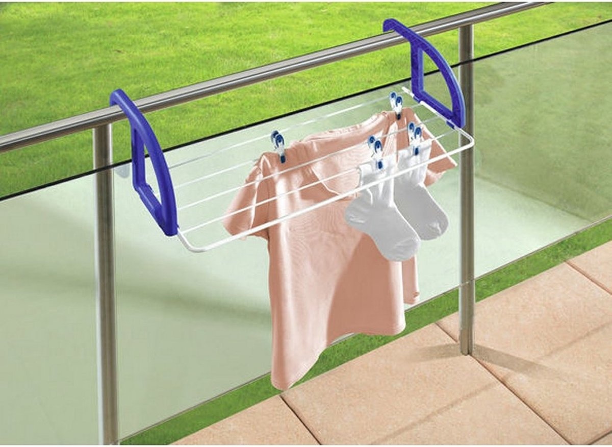 Leifheit Hangdroogrek Classic 25 - 35% Korting! - Wit/Blauw