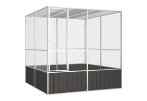 vidaXL Vogelkooi Antraciet - 50% Korting!