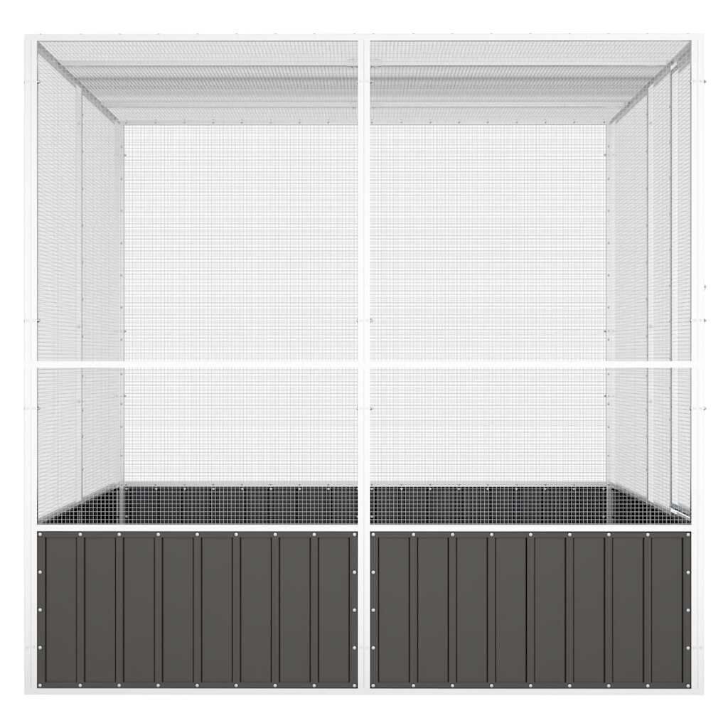 vidaXL Vogelkooi Antraciet - 50% Korting!