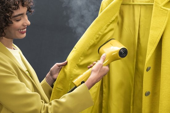 Tefal Pure POP DT2026 Kledingstomer - 1300W - Manhattan Yellow - 35% Korting