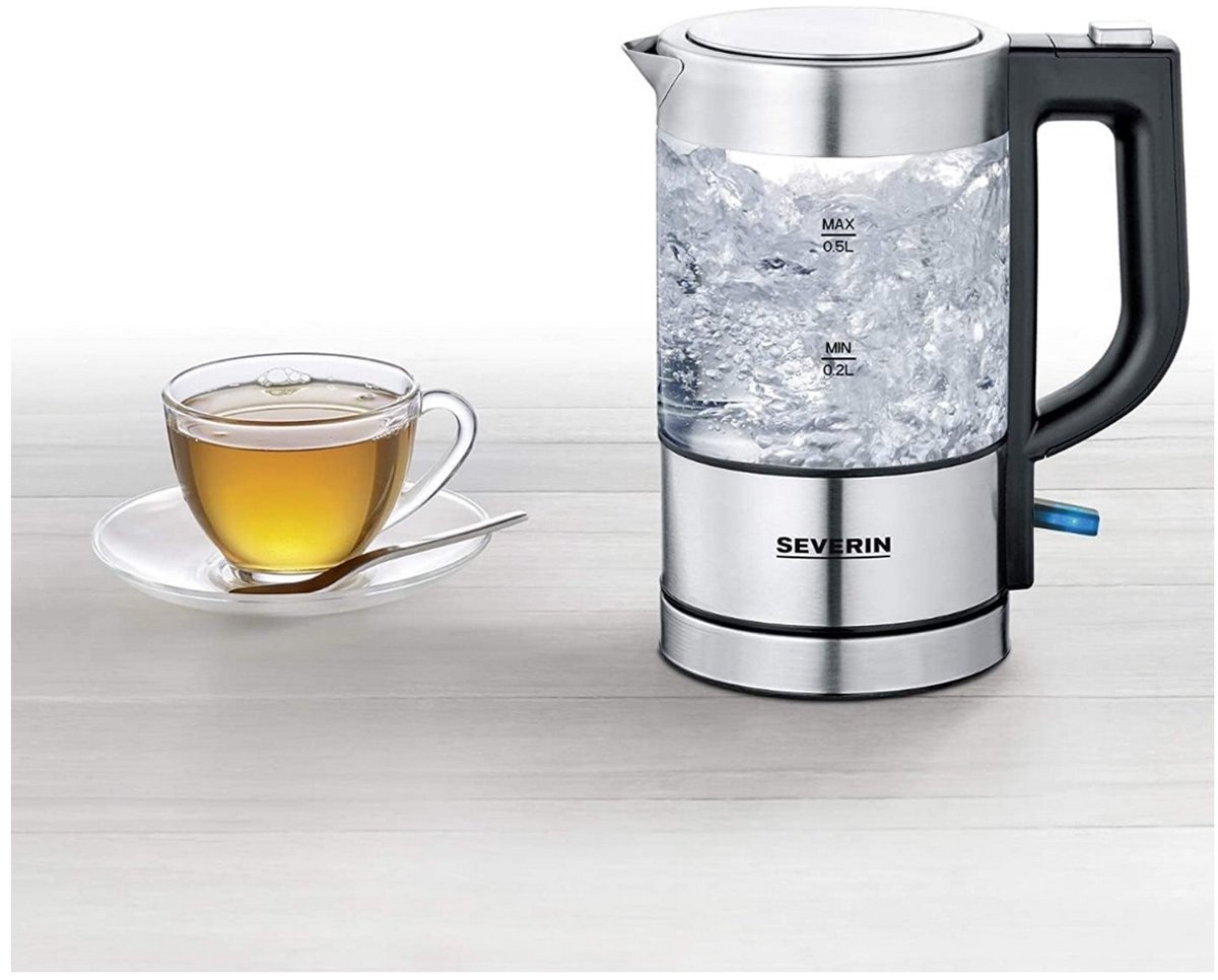 Severin WK 3472 Waterkoker 0.5L - Glas - 57% Korting