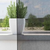 vidaXL Gordijnen Voile 2 st. Zwart - 41% Korting!