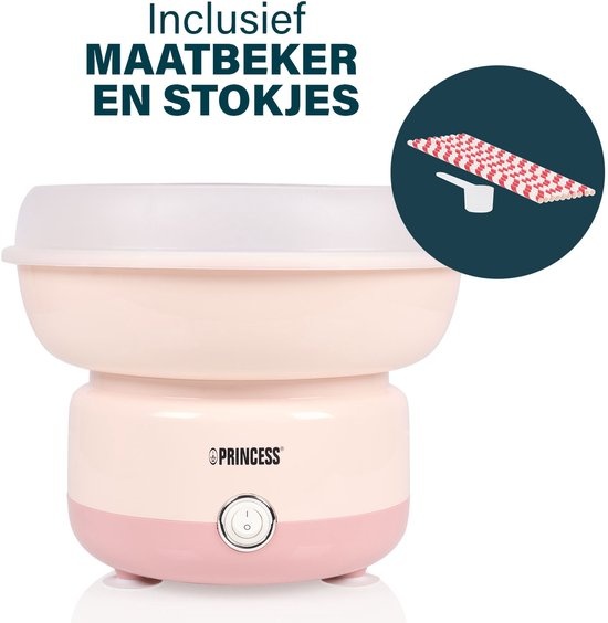 Princess Suikerspinmaker - 500W - Roze - 47% Korting!