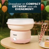 Princess Suikerspinmaker - 500W - Roze - 47% Korting!
