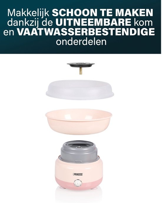 Princess Suikerspinmaker - 500W - Roze - 47% Korting!