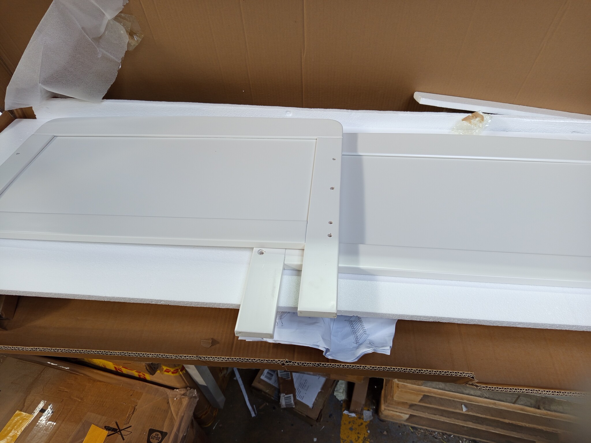 Peuterbed Wit 160x70cm - Met Lattenbodem - Nu 60% Korting!