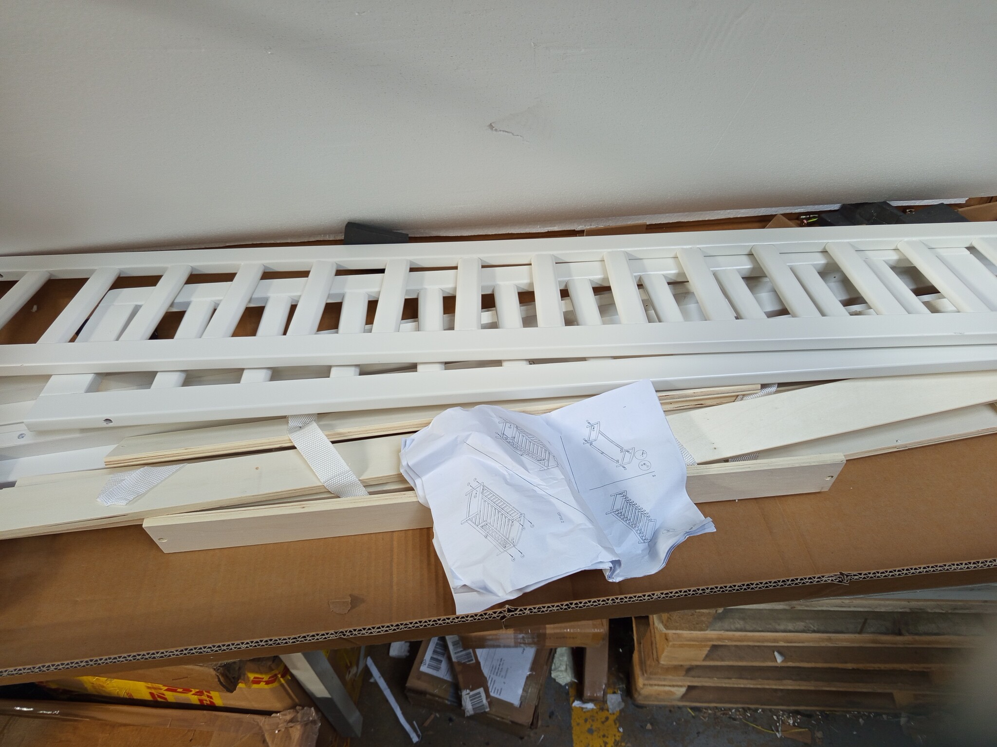 Peuterbed Wit 160x70cm - Met Lattenbodem - Nu 60% Korting!