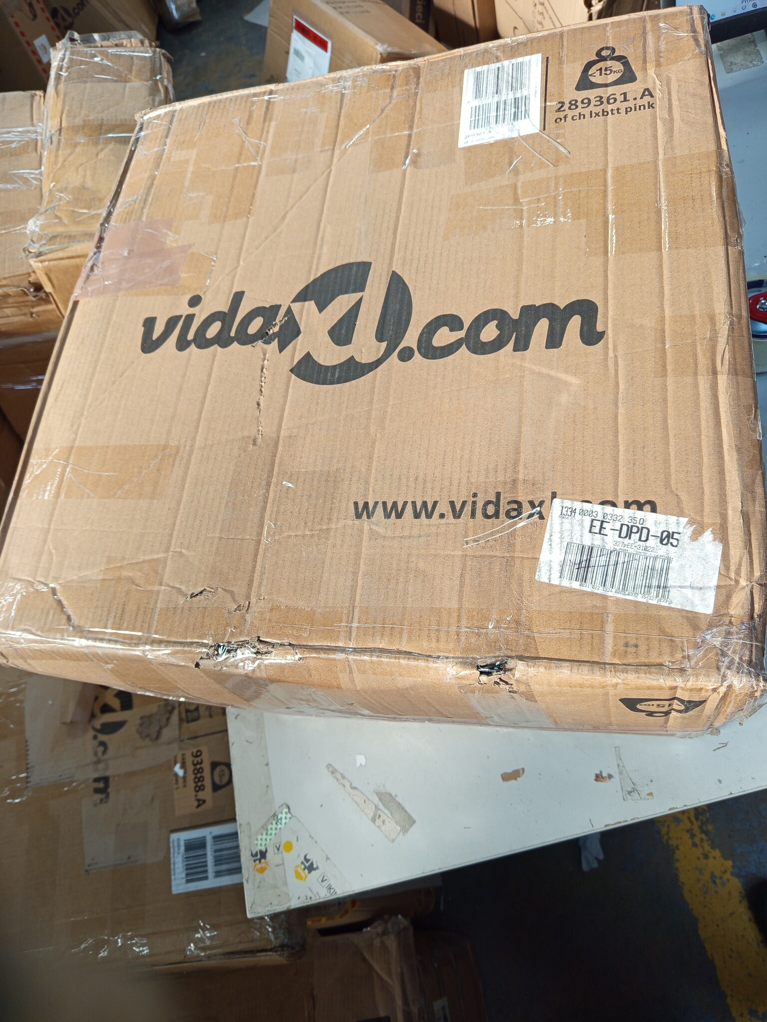 vidaXL Kantoorstoel Kunstleer Roze - 55% Korting!