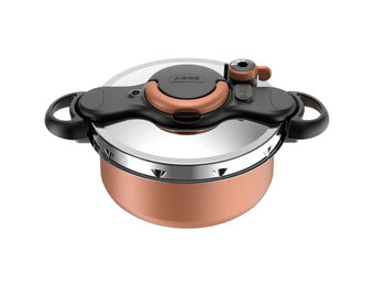 SEB Autocuiseur ClipsoMinut Duo Copper 5L - 30% Korting!