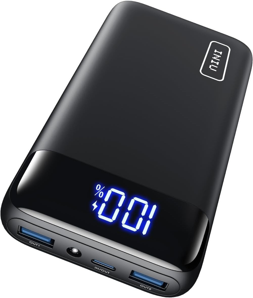 Iniu Powerbank 20000mAh - 30% Korting - USB-A/C