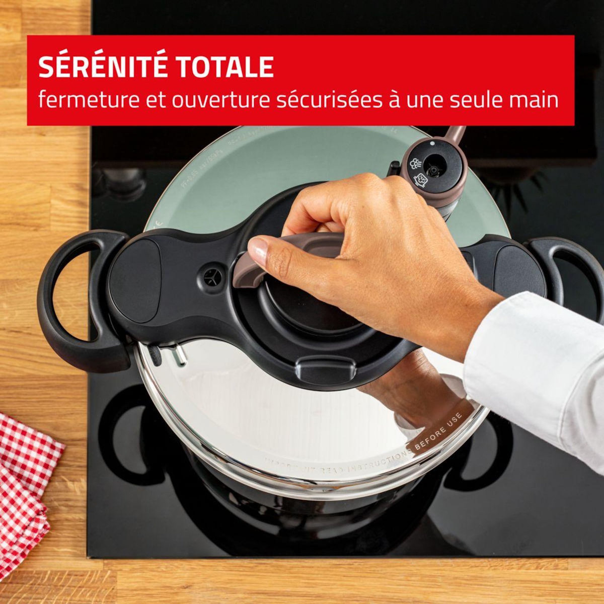SEB Autocuiseur ClipsoMinut Gourmande 7.5L | 30% Korting