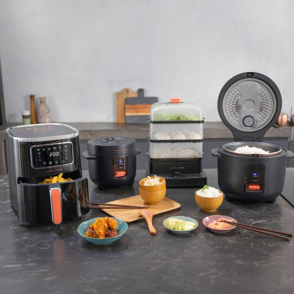 LIVOO Rijstkoker 1.8L DOC299 - 30% Korting