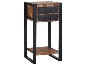 vidaXL Bijzettafel Multikleur 40x40x80cm | 55% Korting