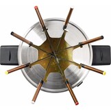 Bestron Fondueset Elektrisch AFD850CO 1500W | 8 Pers. | Koper | 53% Korting