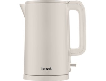 Tefal KO140B Waterkoker - 1.5L - RVS - Wit (47% Korting)