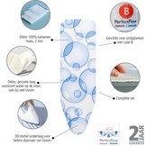 Brabantia Strijkplankhoes B - 124x38cm | Bubbles | 35% Korting