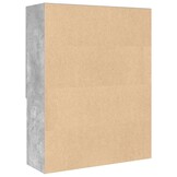 vidaXL Wasmachinekast betongrijs - 35% Korting!