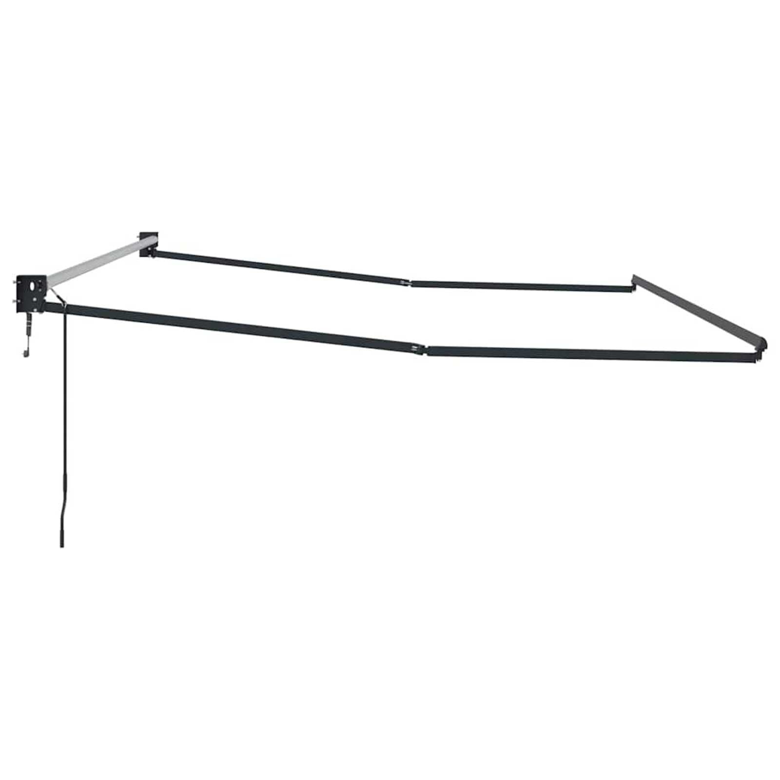 Markies Antraciet 5 x 3 m Metaal - 35% Korting