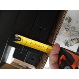 VidaXL Werkbankframe Matzwart/Rood (70x50x79cm) - 55% Korting!