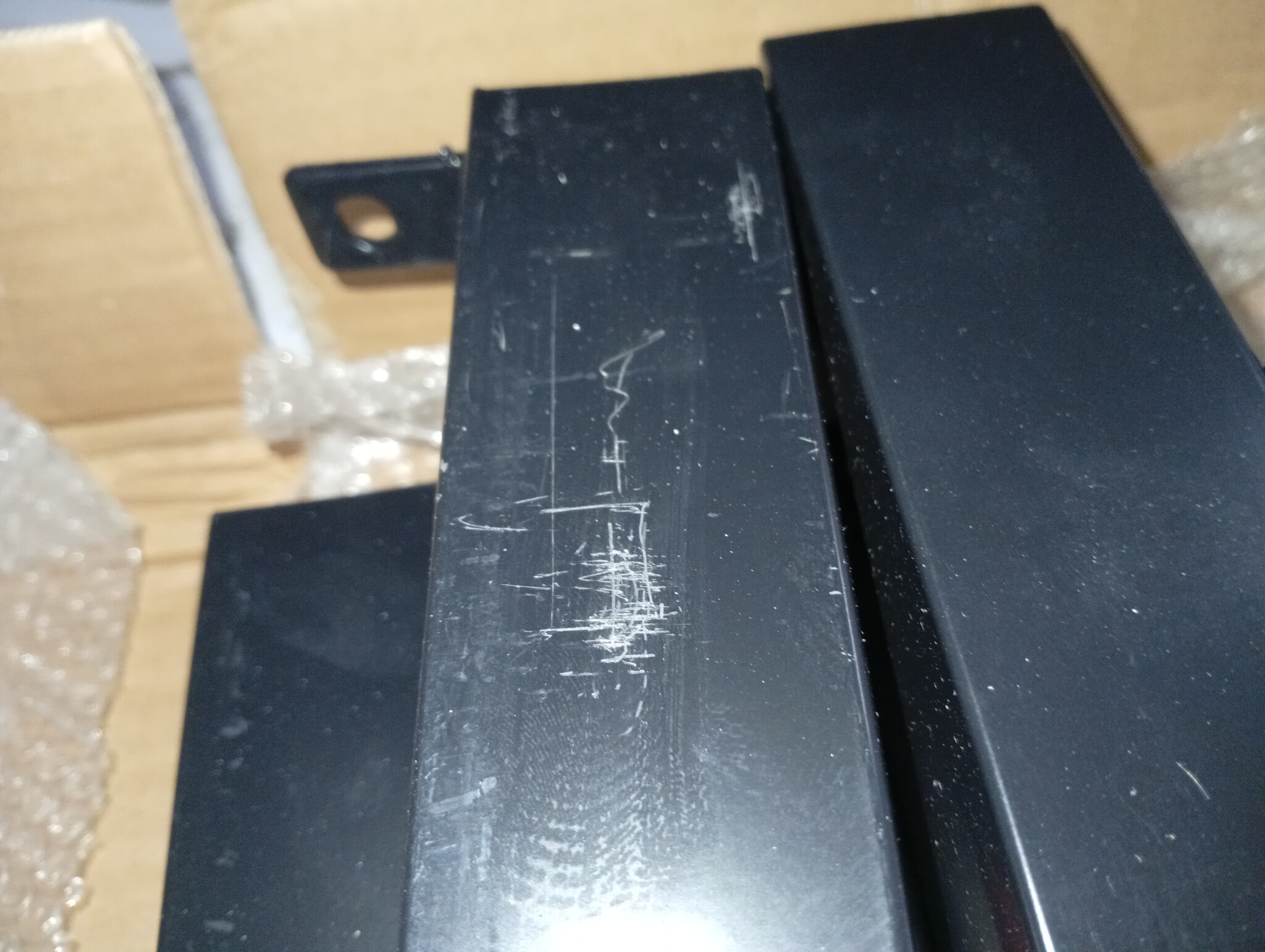 VidaXL Werkbankframe Matzwart/Rood (70x50x79cm) - 55% Korting!