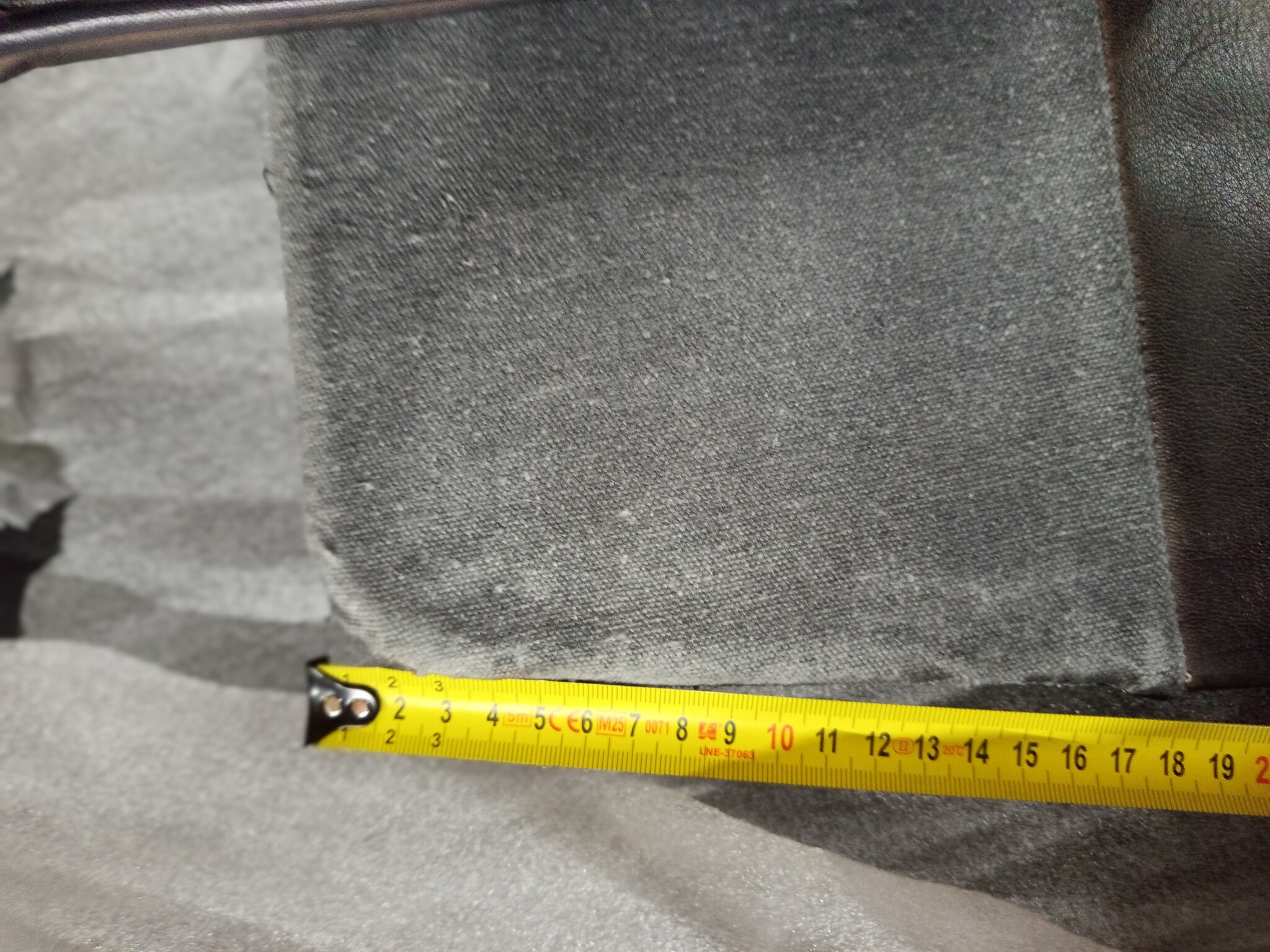 vidaXL Fauteuil Echt Leer Zwart/Grijs - Nu 55% Korting!