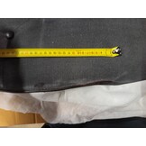 vidaXL Fauteuil Echt Leer Zwart/Grijs - Nu 55% Korting!