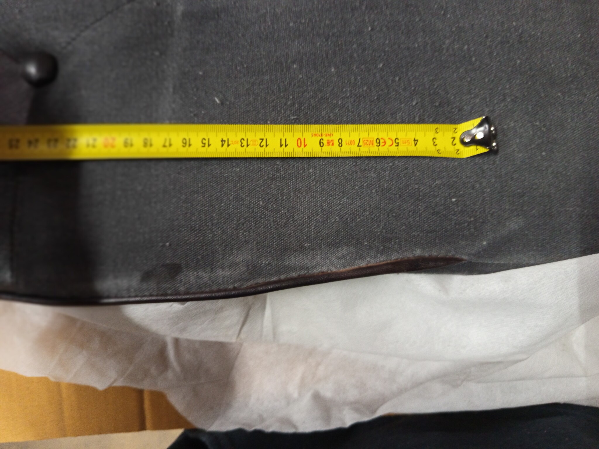 vidaXL Fauteuil Echt Leer Zwart/Grijs - Nu 55% Korting!