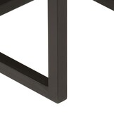 vidaXL 3-delige Salontafelset | Massief Mangohout & IJzer | 55% Korting