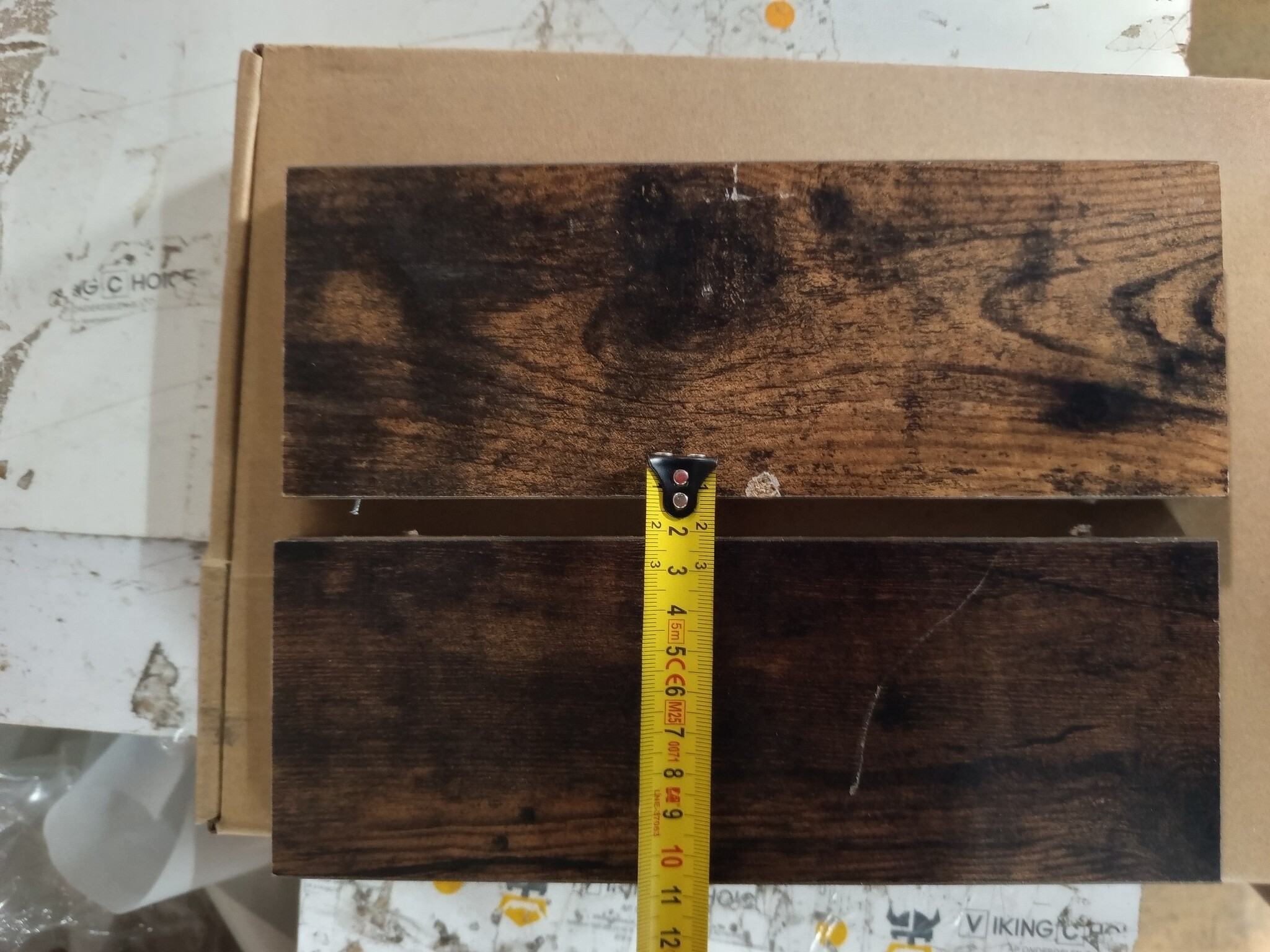 vidaXL Dressoir Gerookt Eiken 91x28x75 cm - 55% Korting!