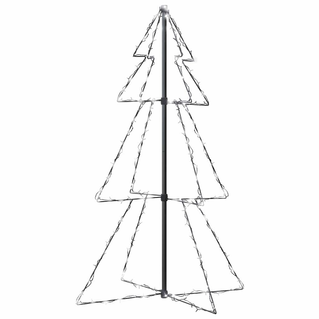VidaXL Kegelkerstboom 160 LED's 78x120cm - NU 67% KORTING!