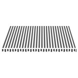 VidaXL Luifeldoek 4x3,5m Antraciet/Wit (73% korting)