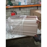 VidaXL Harde Rolkoffer Set Champagne - 60% Korting